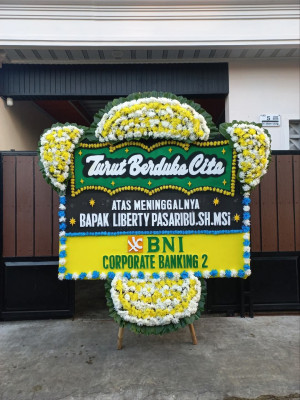 Papan Bunga Duka di Kao Barat
